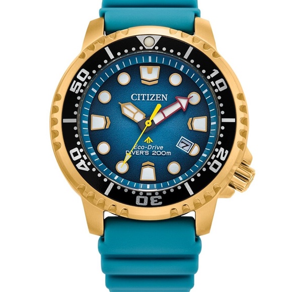 Citizen Eco-Drive Promaster Dive Turquoise Dial Men's Watch